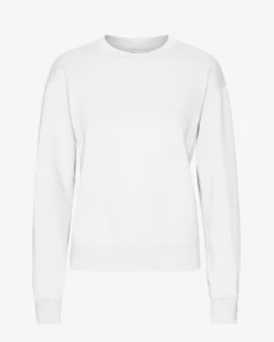 Women Classic Organic Crew - Optical White