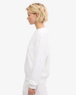 Women Classic Organic Crew - Optical White