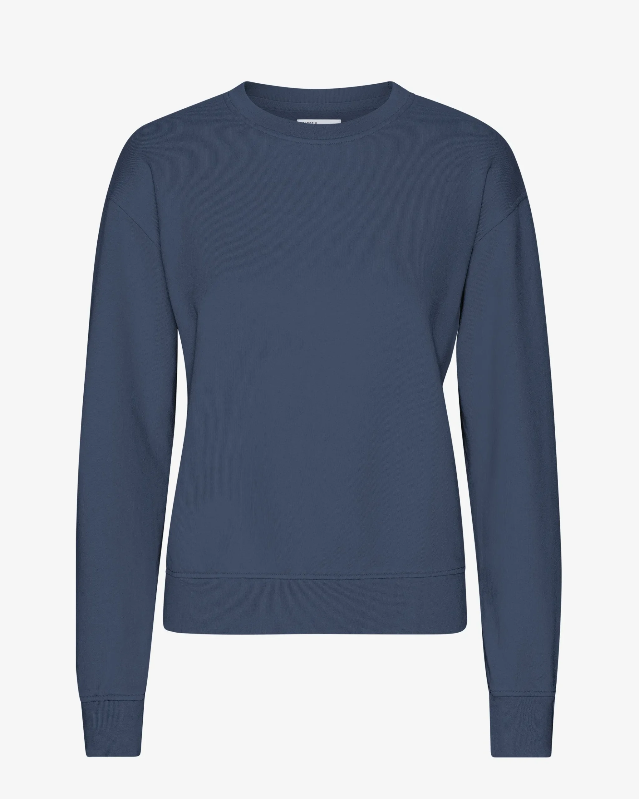 Women Classic Organic Crew - Petrol Blue