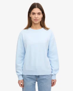 Women Classic Organic Crew - Polar Blue