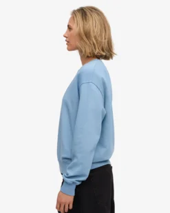 Women Classic Organic Crew - Seaside Blue