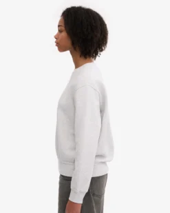 Women Classic Organic Crew - Snow Melange