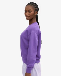 Women Classic Organic Crew - Ultra Violet