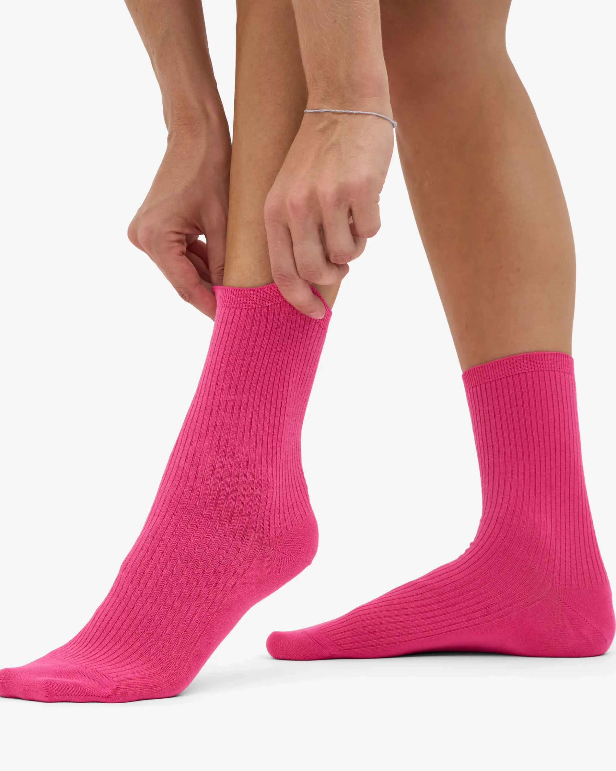 Women Classic Organic Sock - Bubblegum Pink