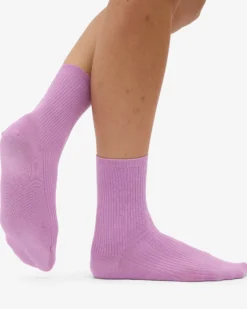 Women Classic Organic Sock - Cherry Blossom (3-Pack)