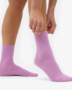 Women Classic Organic Sock - Cherry Blossom (3-Pack)
