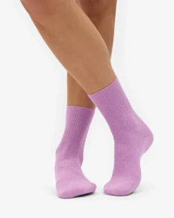 Women Classic Organic Sock - Cherry Blossom