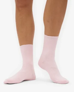 Women Classic Organic Sock - Faded Pink (3-Pack)