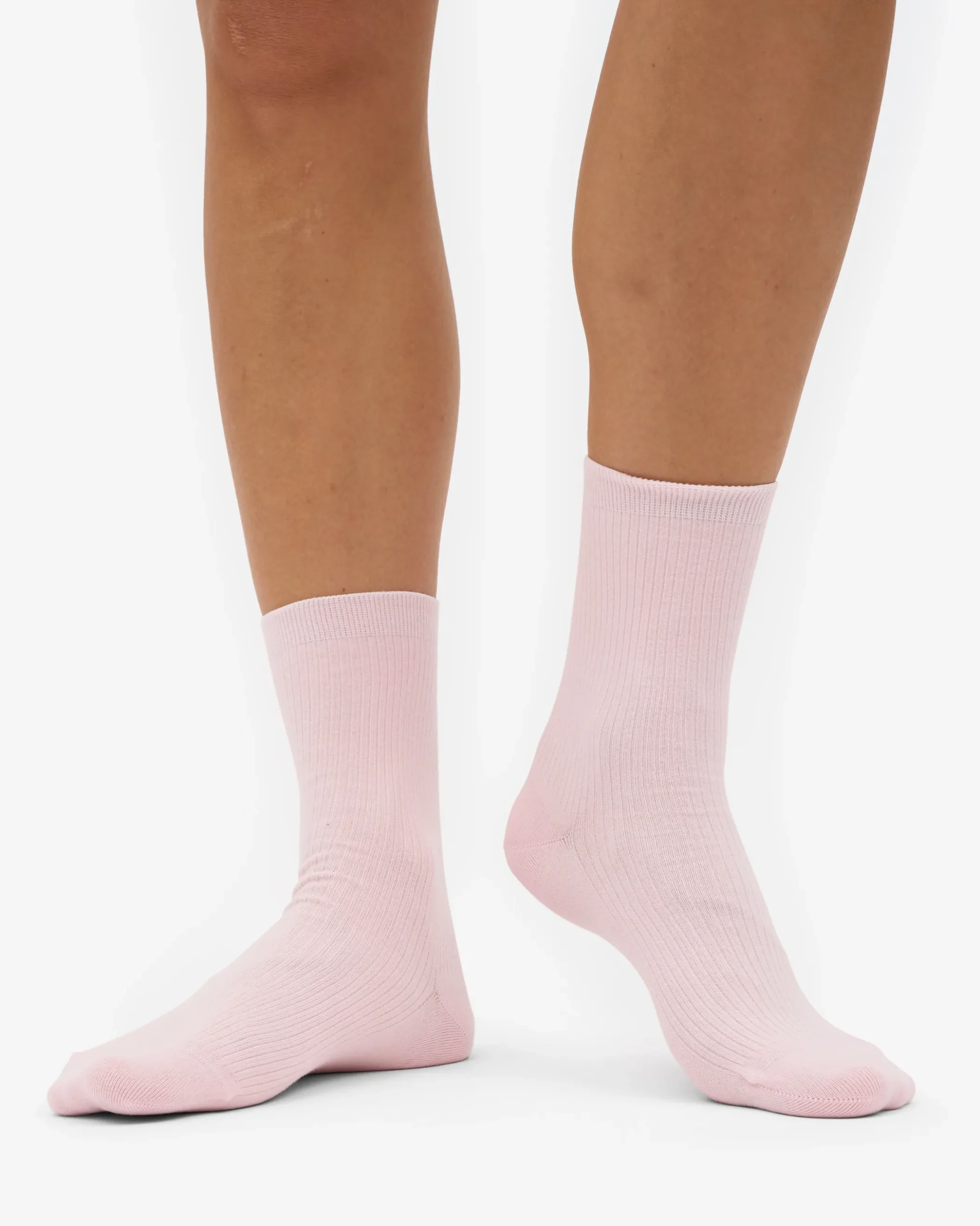 Women Classic Organic Sock - Faded Pink