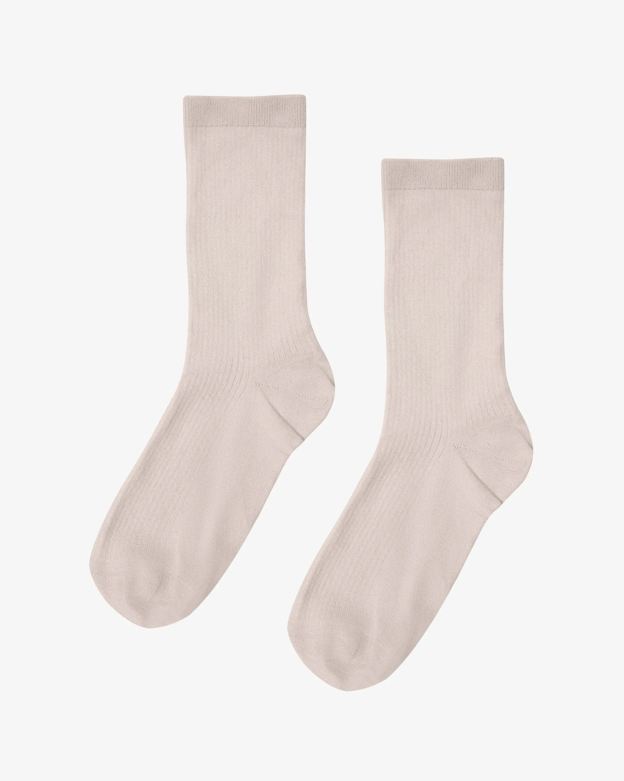 Women Classic Organic Sock - Ivory White