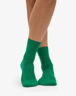 Women Classic Organic Sock - Kelly Green (3-Pack)