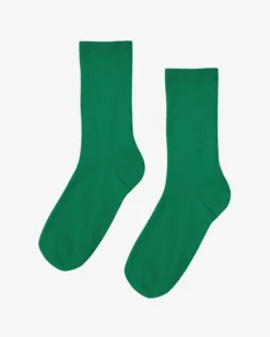 Women Classic Organic Sock - Kelly Green