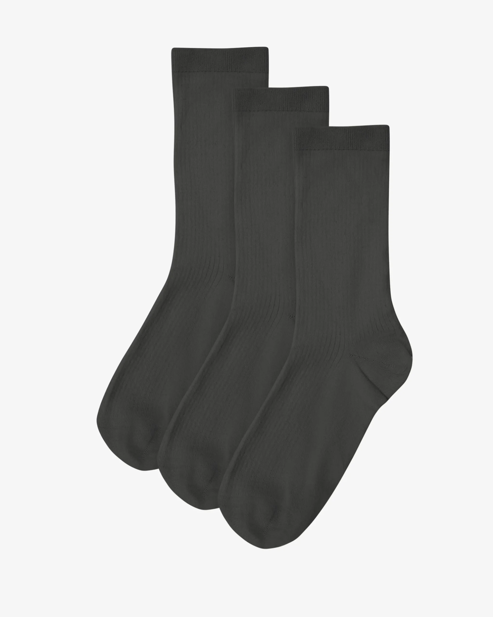 Women Classic Organic Sock - Lava Grey (3-Pack)
