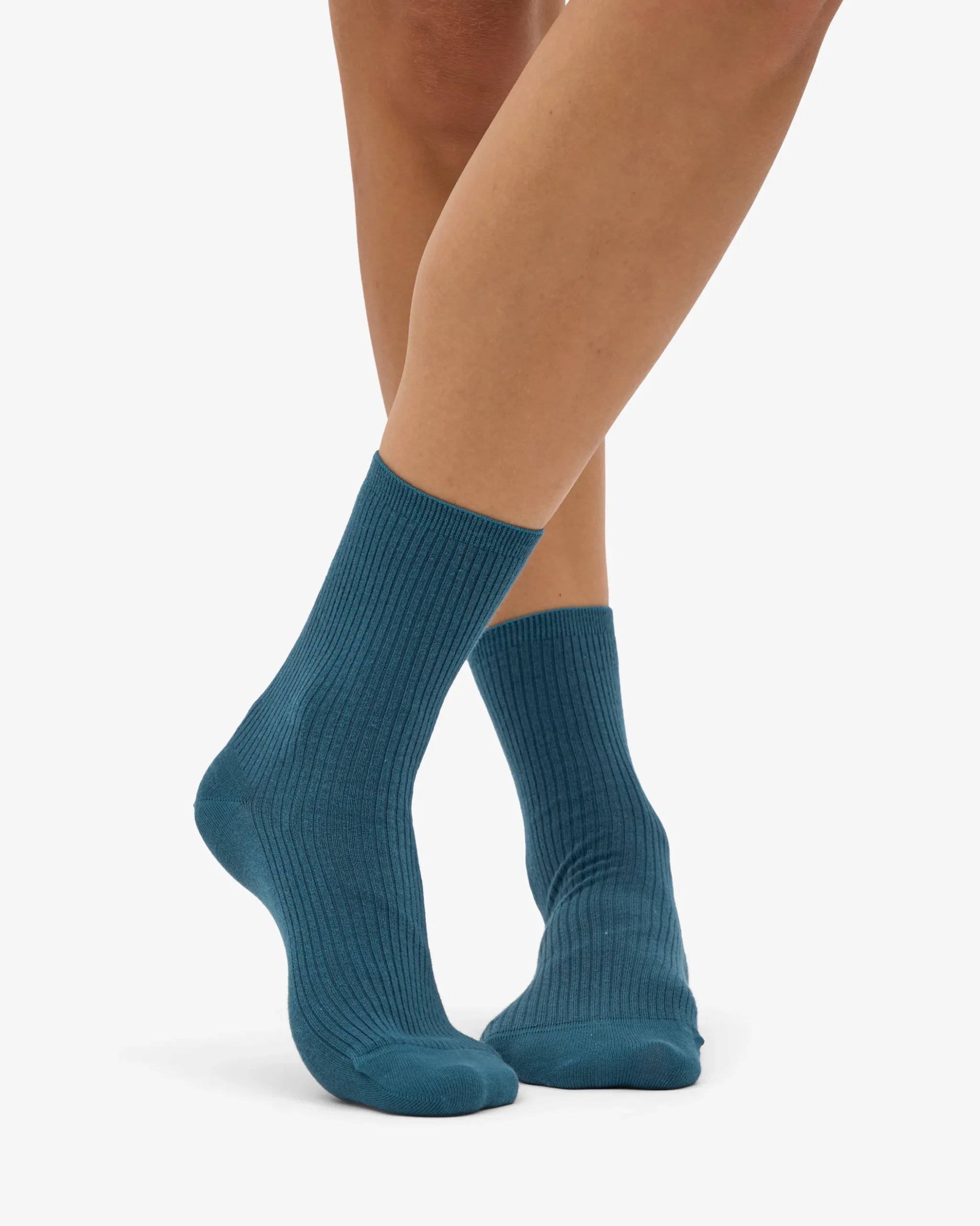 Women Classic Organic Sock - Ocean Green