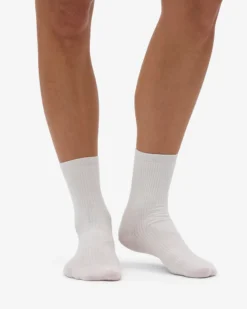 Women Classic Organic Sock - Optical White