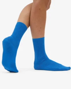 Women Classic Organic Sock - Pacific Blue