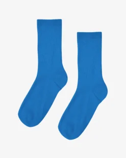 Women Classic Organic Sock - Pacific Blue