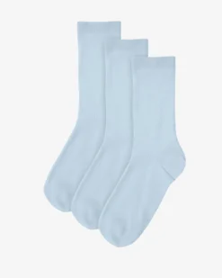 Women Classic Organic Sock - Polar Blue (3-Pack)