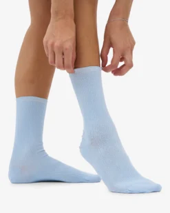 Women Classic Organic Sock - Polar Blue (3-Pack)