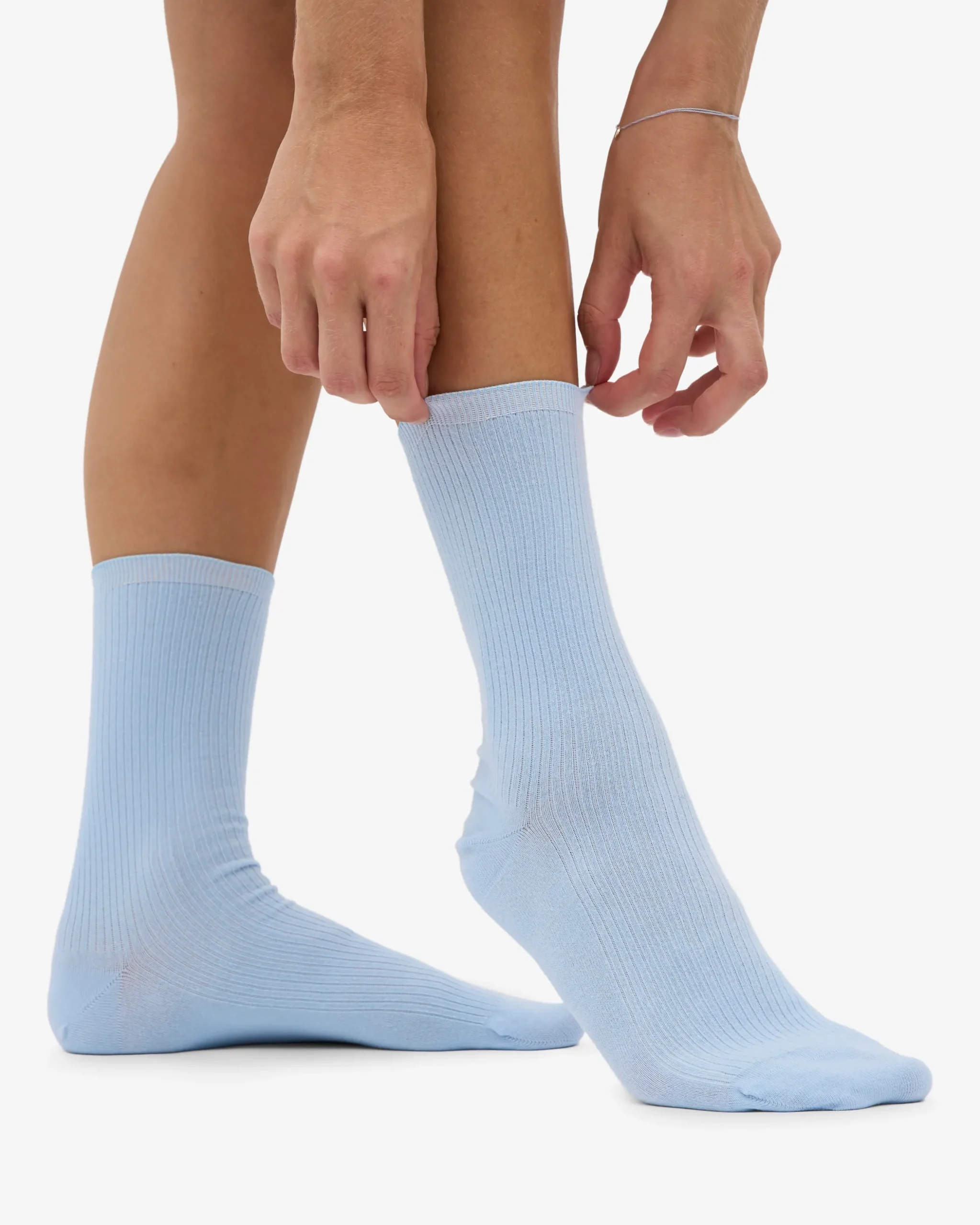 Women Classic Organic Sock - Polar Blue (3-Pack)