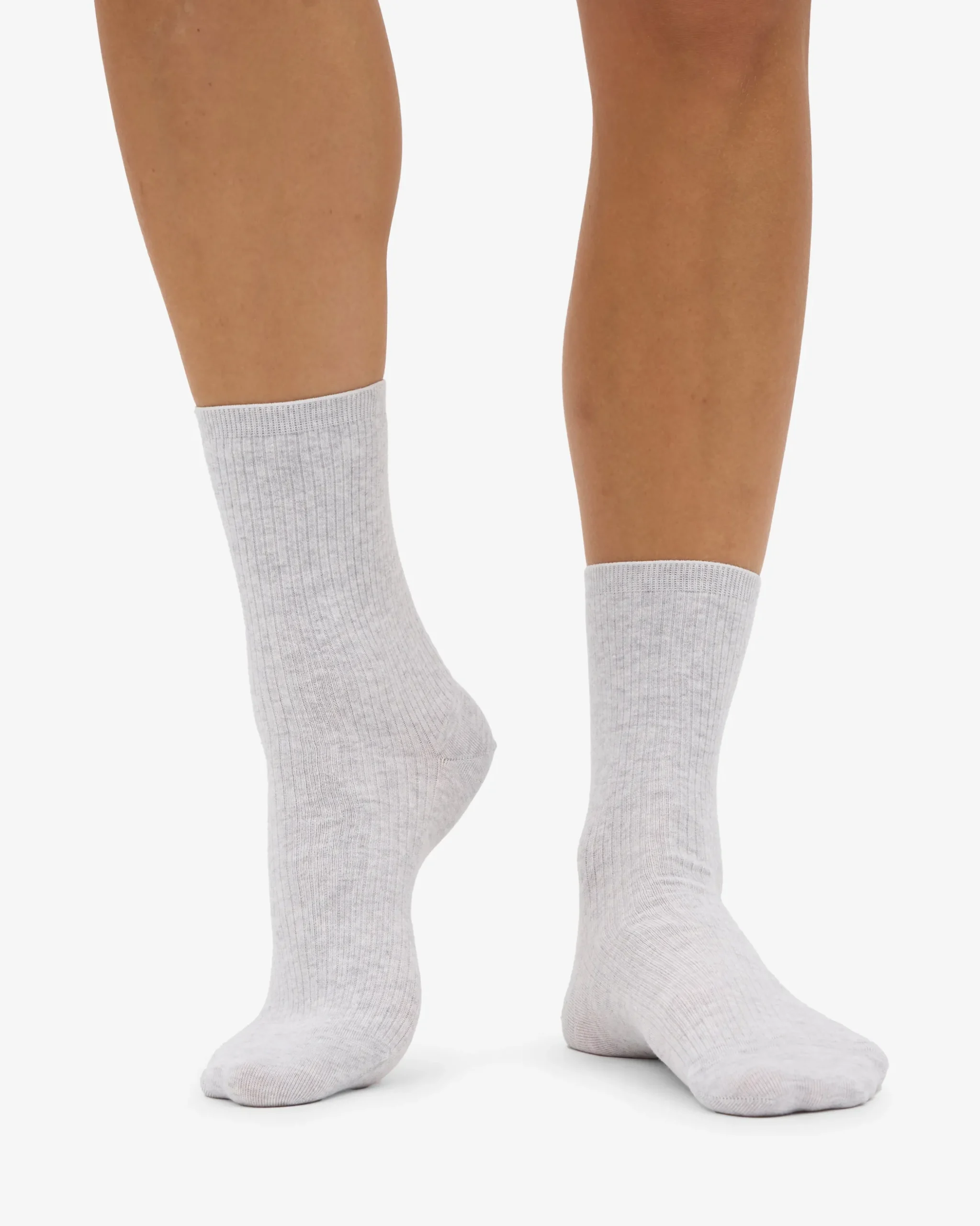 Women Classic Organic Sock - Snow Melange (3-Pack)