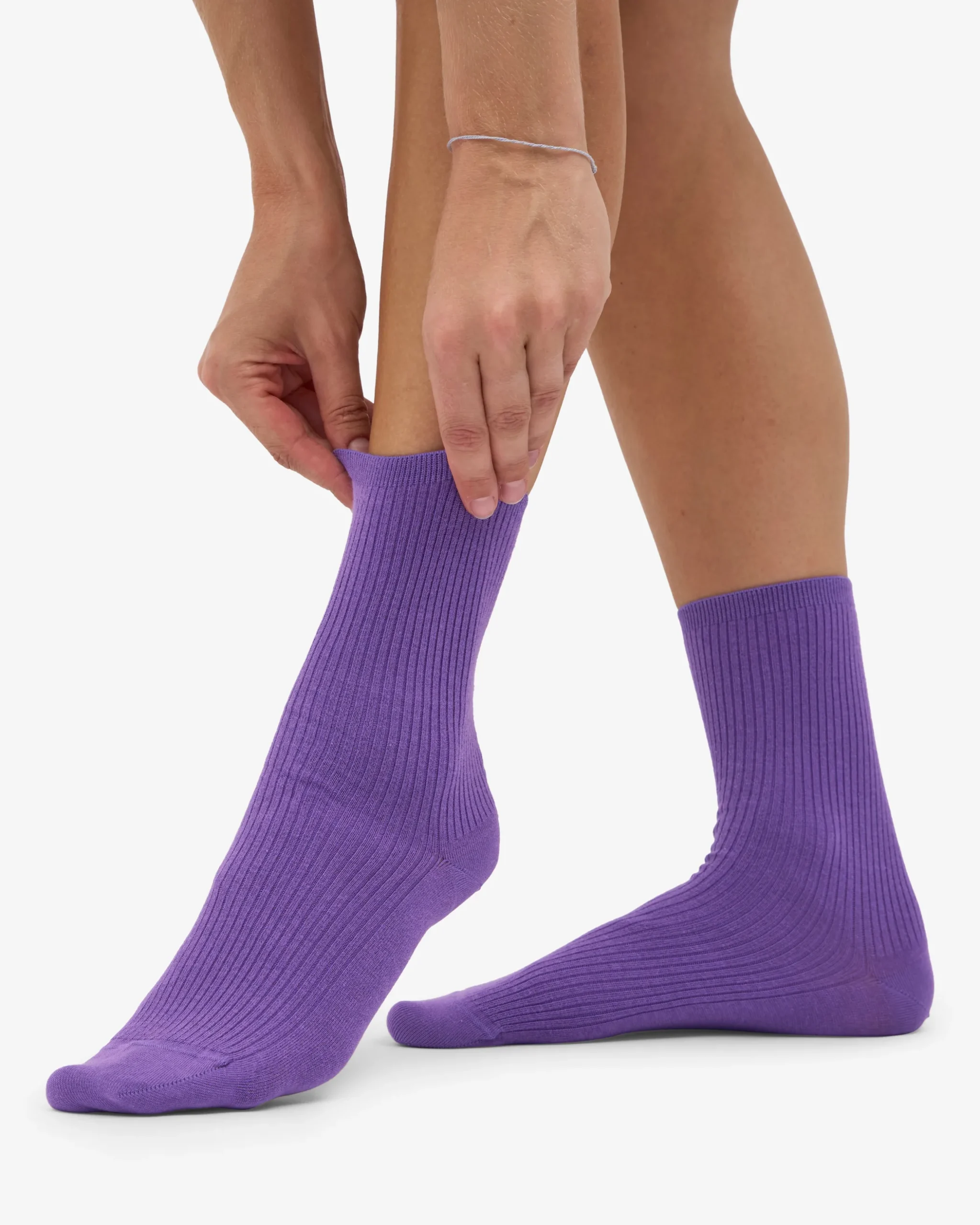 Women Classic Organic Sock - Ultra Violet