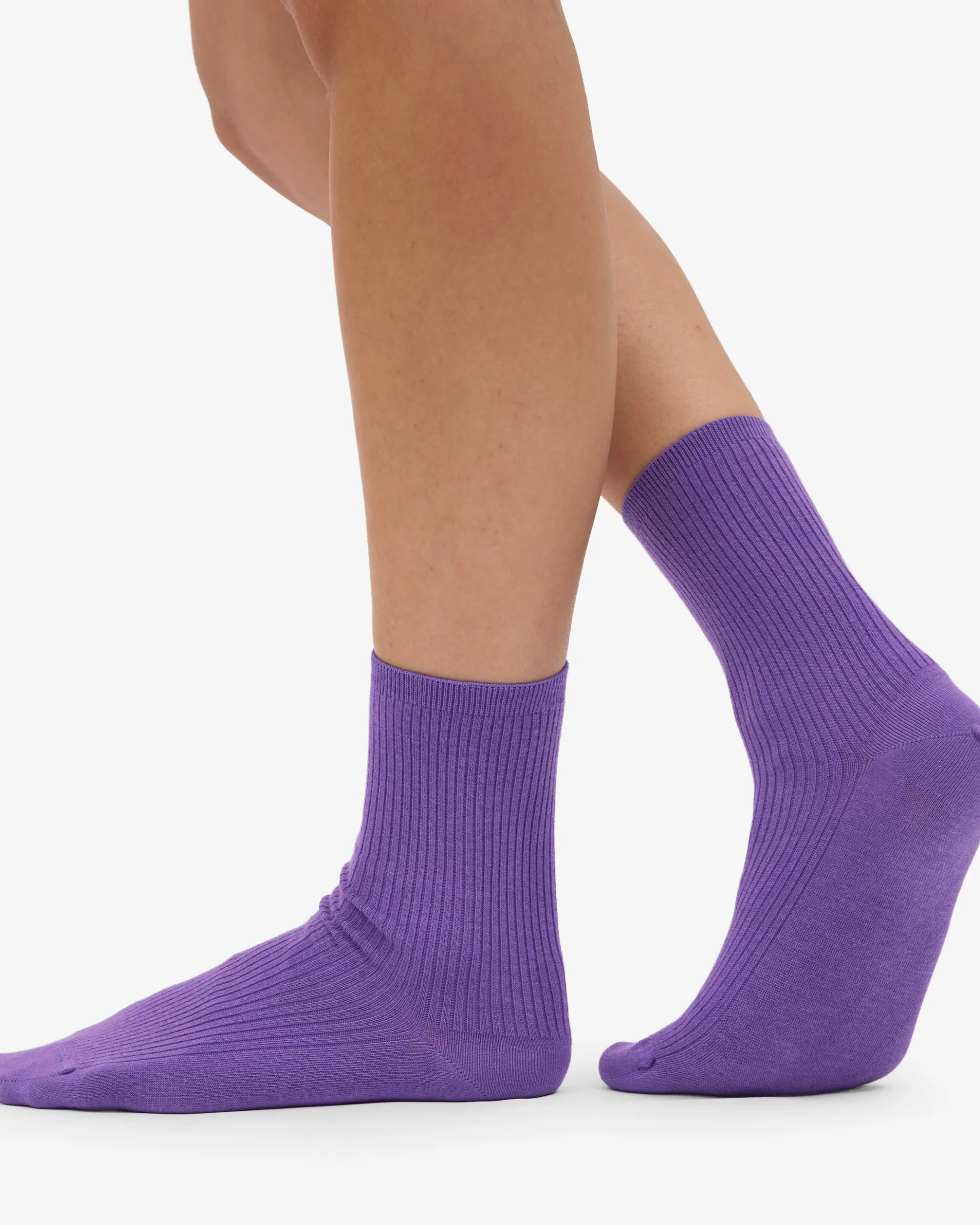Women Classic Organic Sock - Ultra Violet