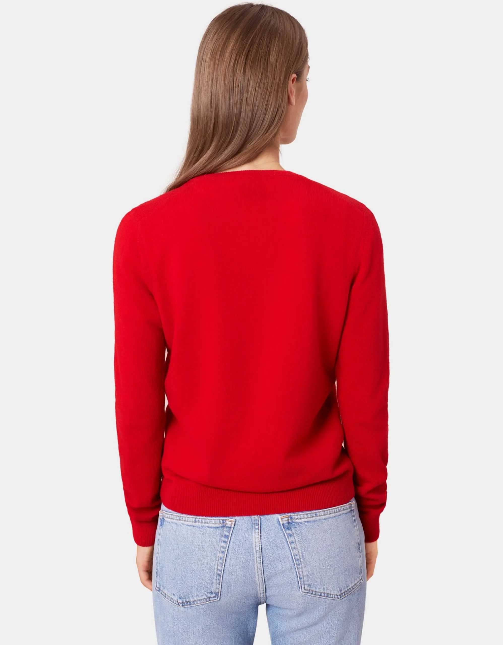 Women Light Merino Wool Crew - Ocean Green