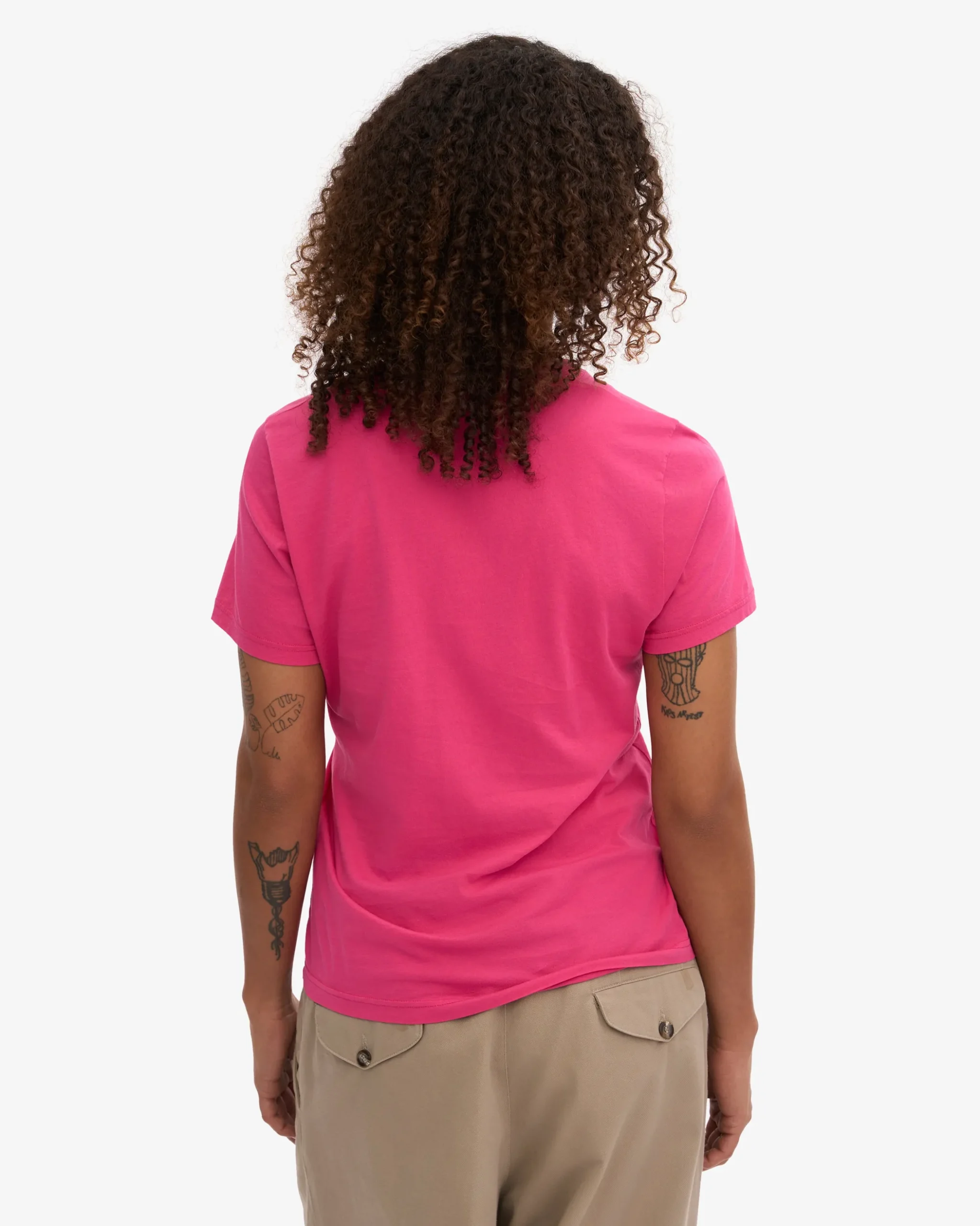 Women Light Organic Tee - Bubblegum Pink
