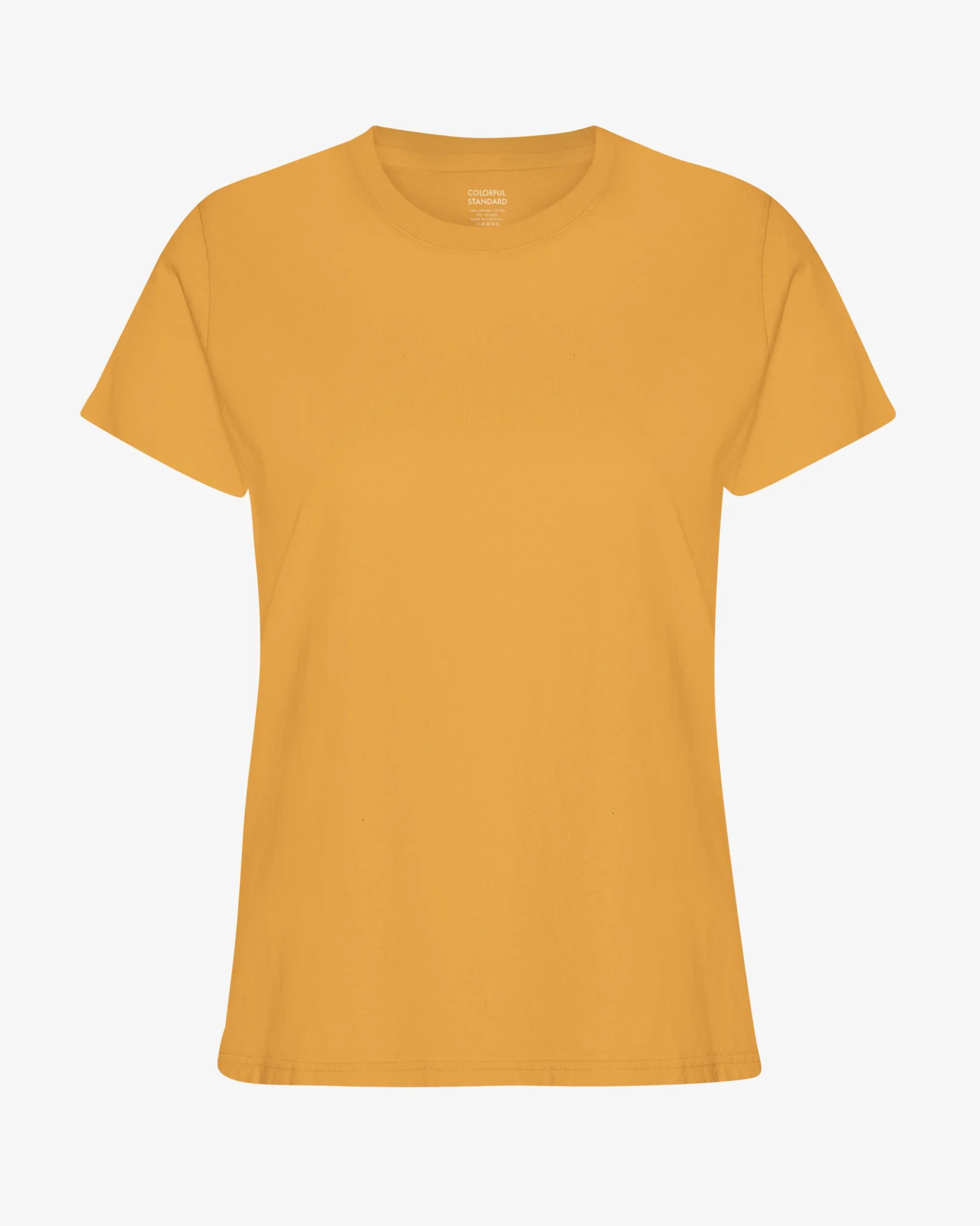 Women Light Organic Tee - Burned Yellow