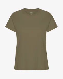 Women Light Organic Tee - Dusty Olive