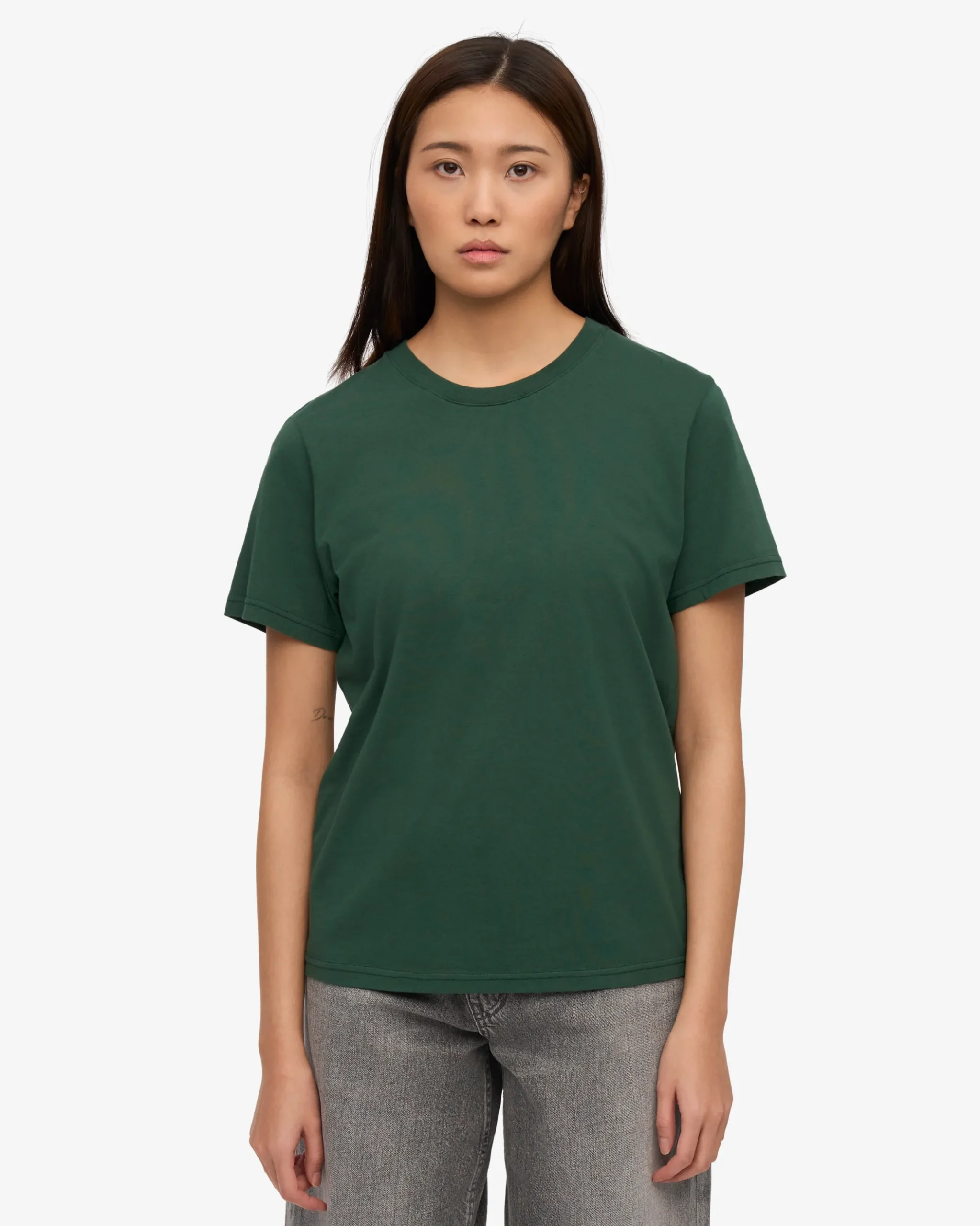 Women Light Organic Tee - Emerald Green (3-Pack)