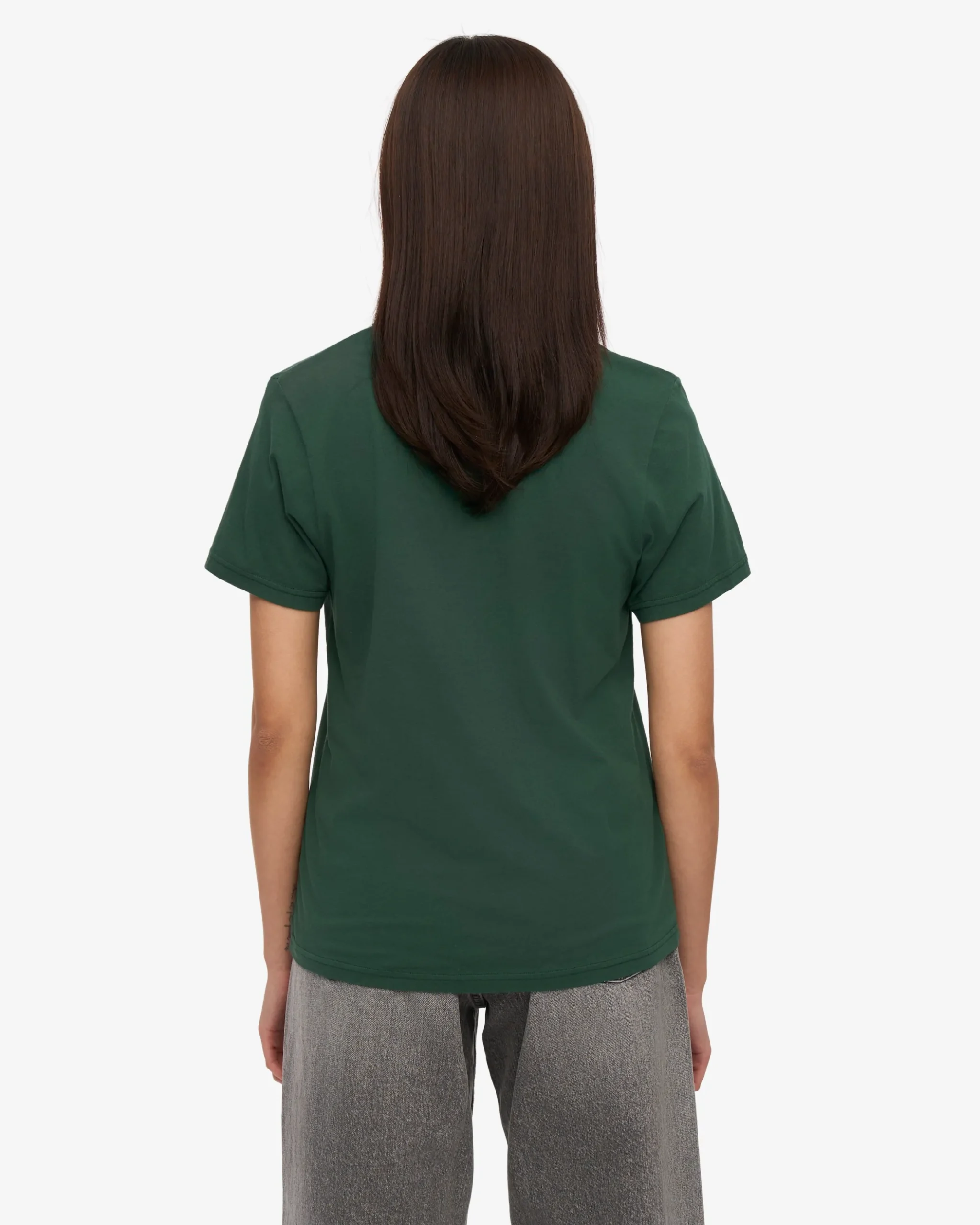 Women Light Organic Tee - Emerald Green