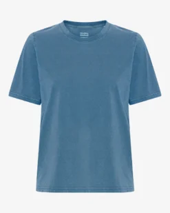 Women Light Organic Tee - Faded Indigo