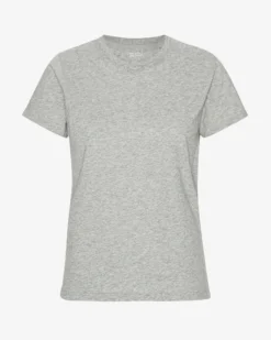Women Light Organic Tee - Heather Grey