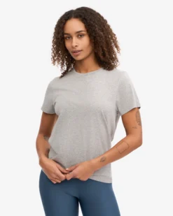 Women Light Organic Tee - Heather Grey (3-Pack)