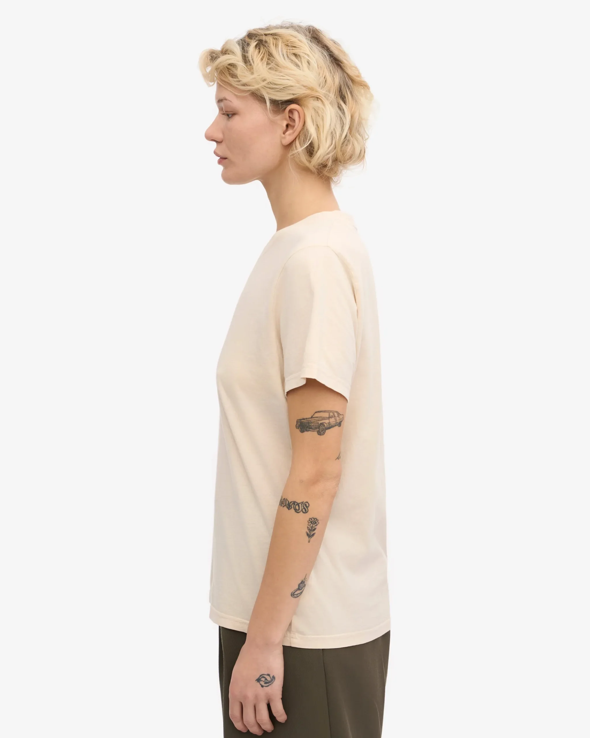 Women Light Organic Tee - Ivory White