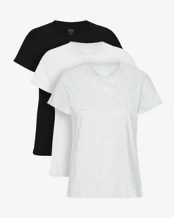 Women Light Organic Tee - Mixed 05 (3-Pack)