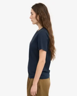Women Light Organic Tee - Navy Blue (3-Pack)