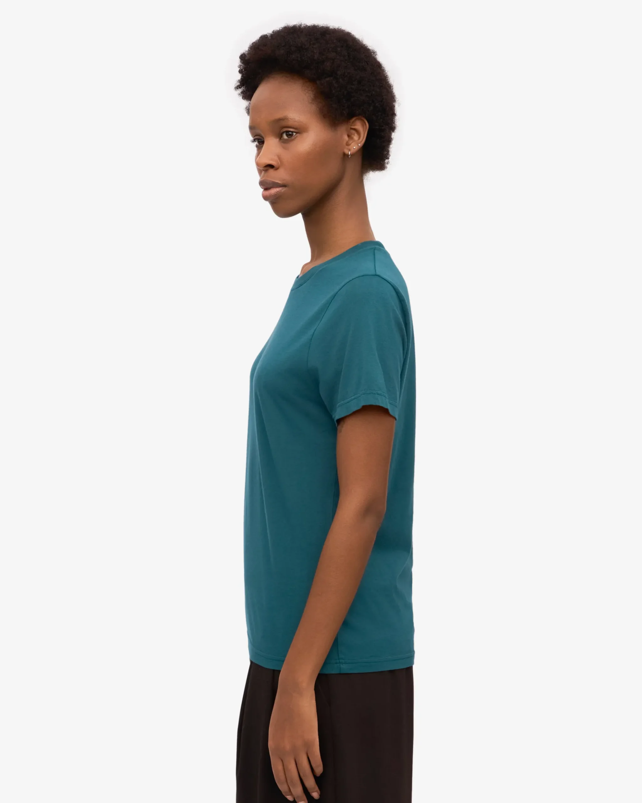 Women Light Organic Tee - Ocean Green