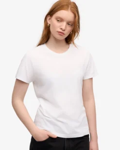 Women Light Organic Tee - Optical White