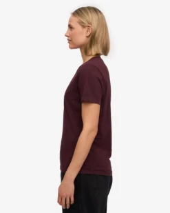Women Light Organic Tee - Oxblood Red (3-Pack)