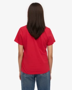 Women Light Organic Tee - Scarlet Red