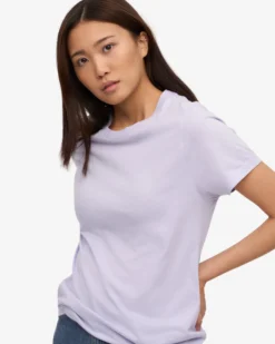 Women Light Organic Tee - Soft Lavender (3-Pack)