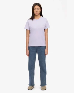 Women Light Organic Tee - Soft Lavender
