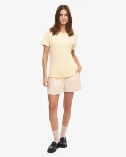 Women Light Organic Tee - Soft Yellow (3-Pack)