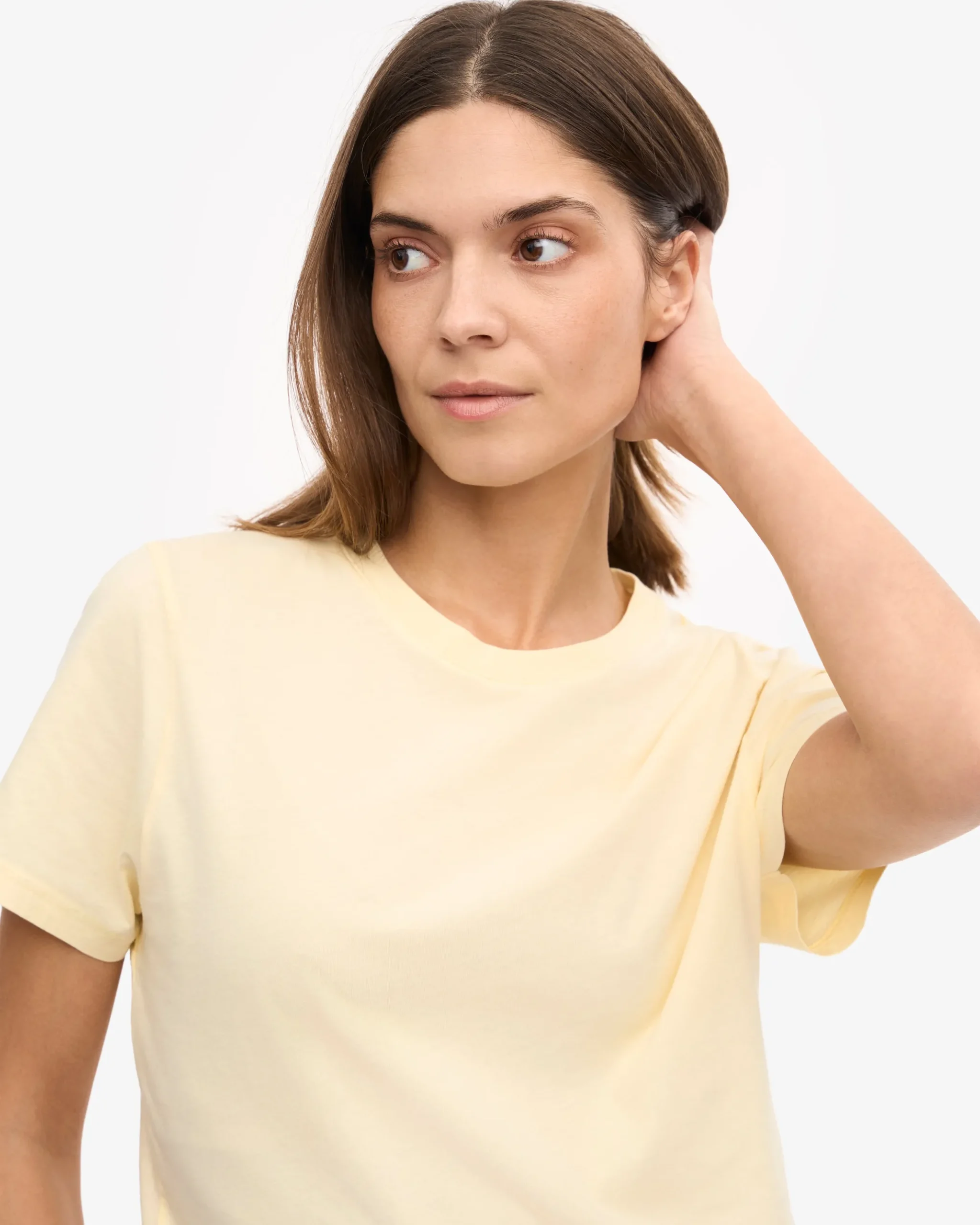 Women Light Organic Tee - Soft Yellow (3-Pack)