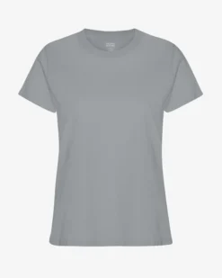 Women Light Organic Tee - Steel Blue