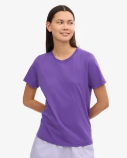 Women Light Organic Tee - Ultra Violet