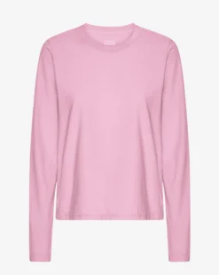 Women Organic LS T-Shirt - Cherry Blossom